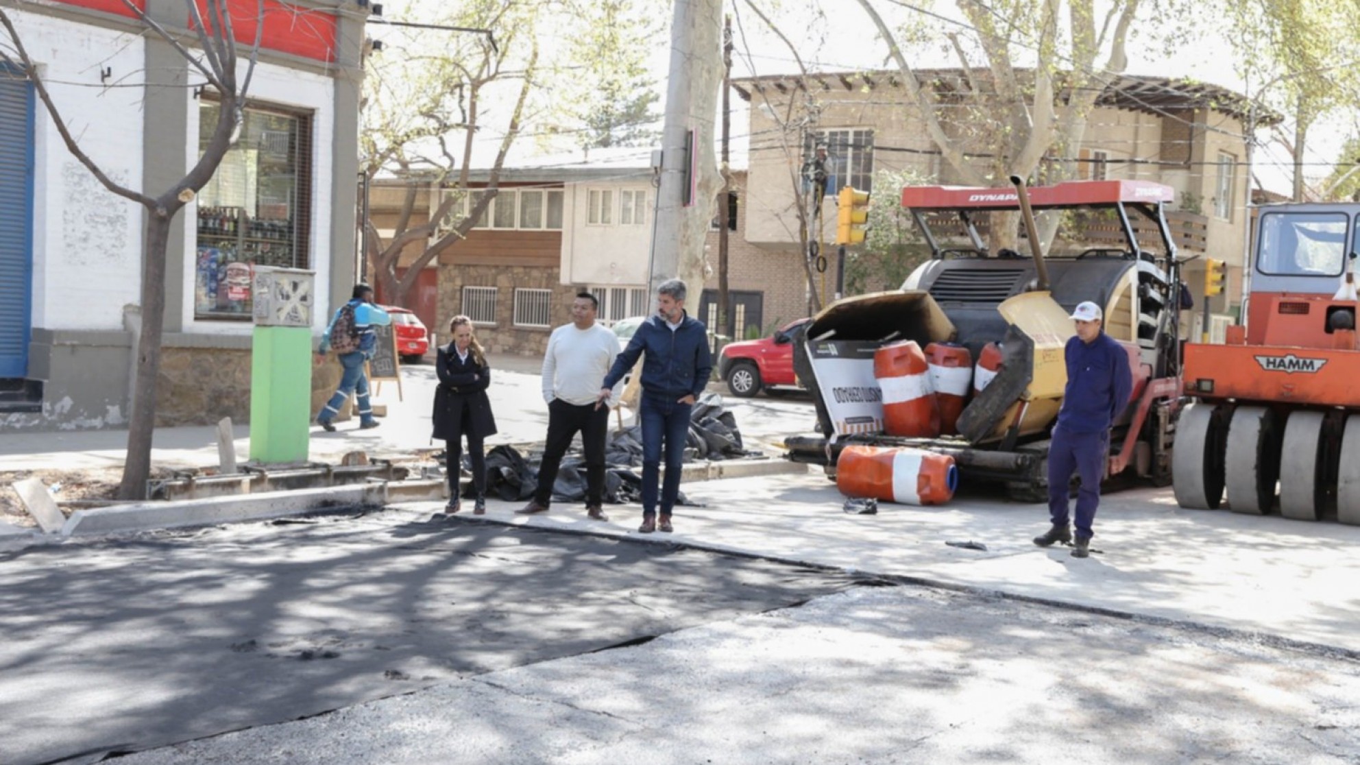 Plan de Obras: progresan los arreglos en calle Tiburcio Benegas de la Sexta sección